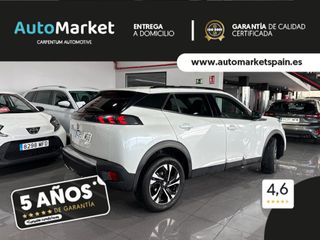 Peugeot 2008 ALLURE PACK PURETECH 130 S&S 6 VEL. MAN TAPICERÍA COZY NEGRO CON PESPUNTES EN AZUL