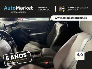Peugeot 2008 ALLURE PACK PURETECH 130 S&S 6 VEL. MAN TAPICERÍA COZY NEGRO CON PESPUNTES EN AZUL