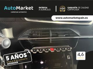 Peugeot 2008 ALLURE PACK PURETECH 130 S&S 6 VEL. MAN TAPICERÍA COZY NEGRO CON PESPUNTES EN AZUL