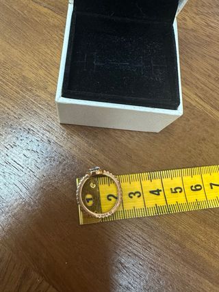 Anillo Pandora Circonita Talla 54
