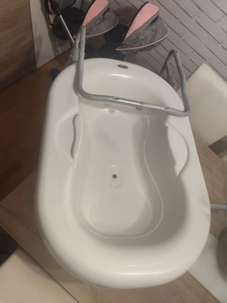 Bañera y cambiador para bebé Brevi