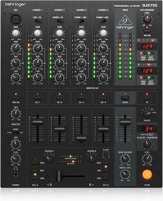 Mixer DJ Behringer DJX750 a 5 canali