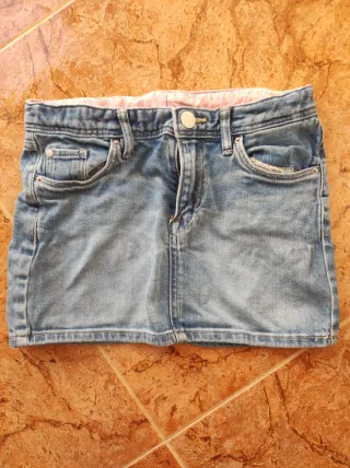 Falda vaquera niña Talla 6 H&M