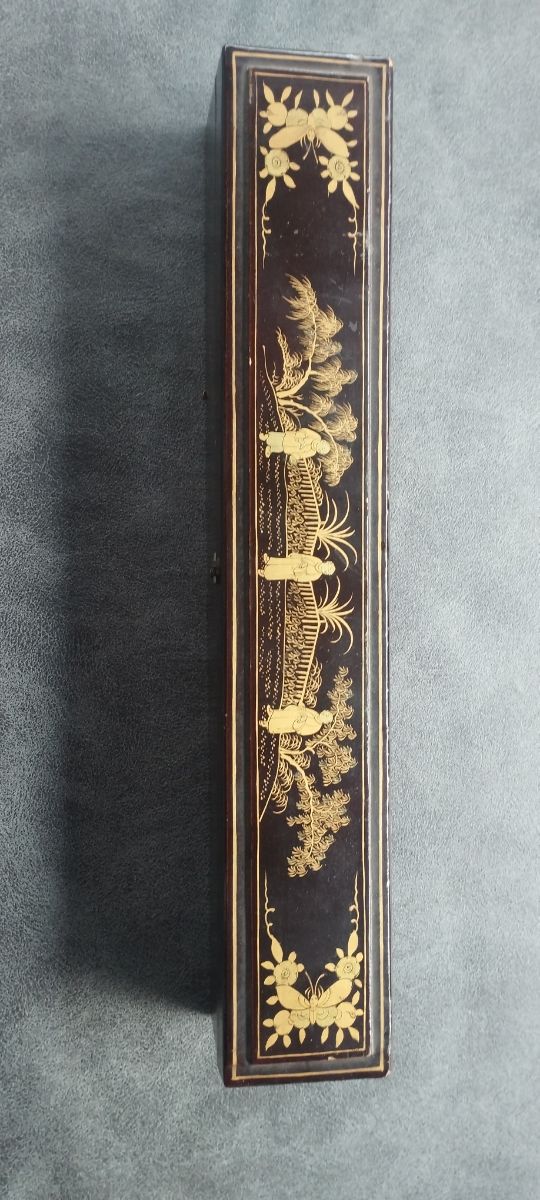 Ventaglio cinese Mil Caras con scatola