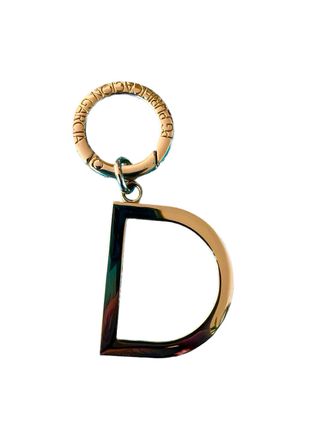 Portachiavi lettera D Purification García oro
