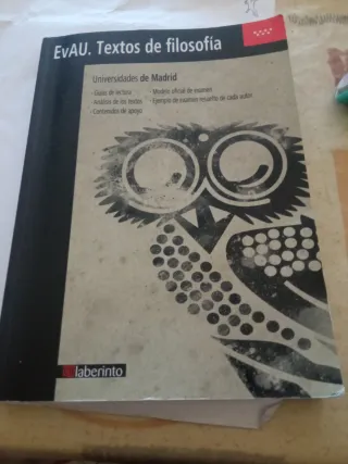 Textos de filosofía EvAU 2019. Universidades de...