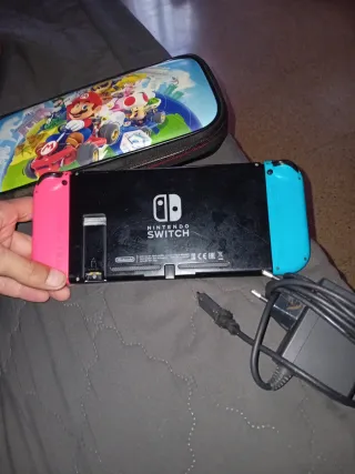 Nintendo Switch Blu/Rosa V2