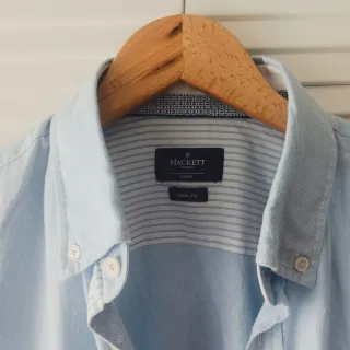 Camisa azul Hackett