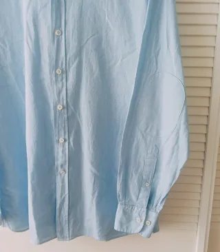 Camisa azul Hackett
