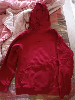 Sudadera Roja Guess