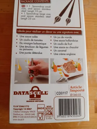 Cucharas Decoración Platos Jean Daudignac