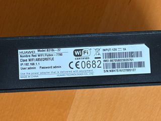 Router 4G Huawei B310s-22 con WiFi