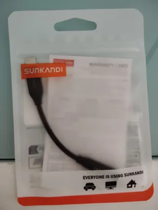 Adaptador SUNKANDI USB-C a Jack 3.5mm