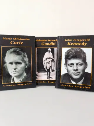 Colección “Grandes Biografías” 3 tomos