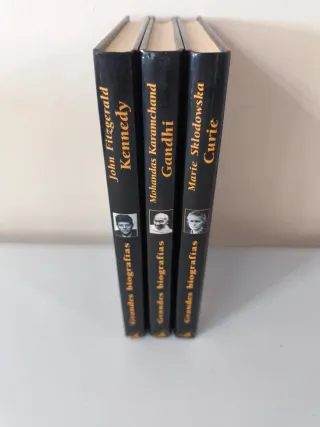 Colección “Grandes Biografías” 3 tomos