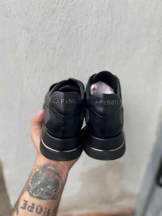 Scarpe Cafènoir N.37 Nero/Argento