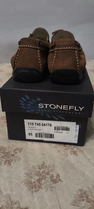 Mocasines ante Stonefly Marrón Talla 42