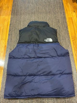 Chaleco The North Face Negro y Azul
