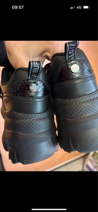 Buffalo Bliss Glam Scarpe Donna Nere