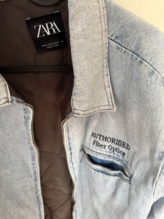 Chaqueta Zara Vaquera Hombre