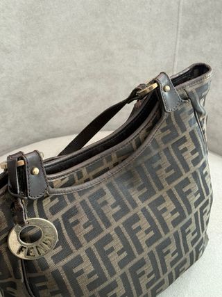 Bolso Fendi Negro y Marrón