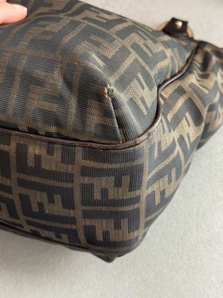 Bolso Fendi Negro y Marrón