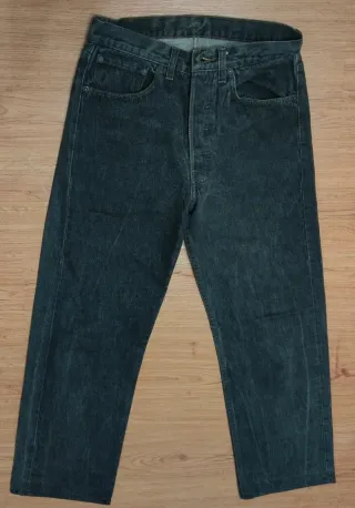 Pantalón Levi's 501 Gris Oscuro W31 L34 Vintage