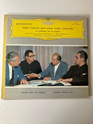 Vinilo Beethoven Triple Concerto DG