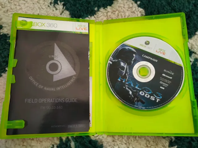 Halo 3 ODST Xbox 360 + guida Halo 3