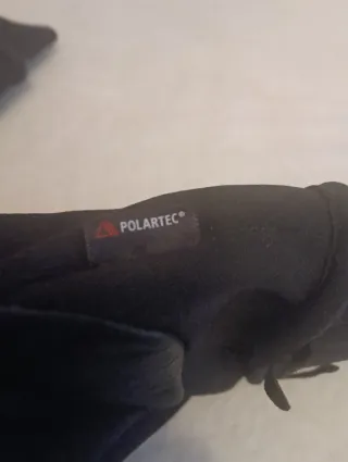 Guantes Invierno Moto Polartec Negros