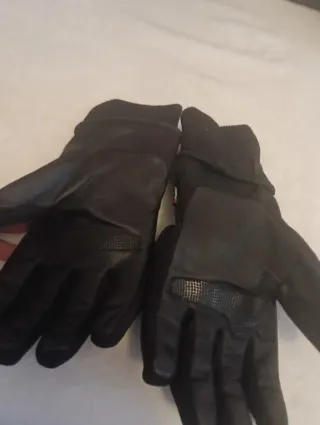 Guantes Invierno Moto Polartec Negros