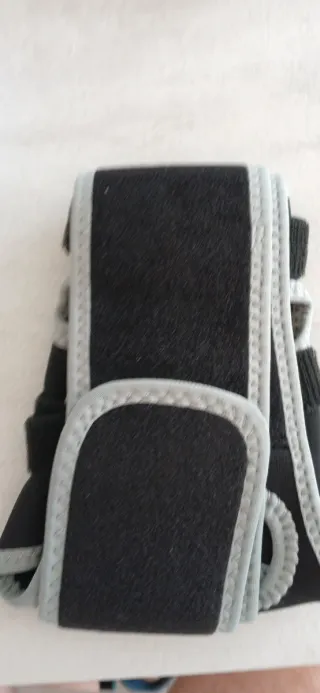 Protezione per cani in tessuto nero