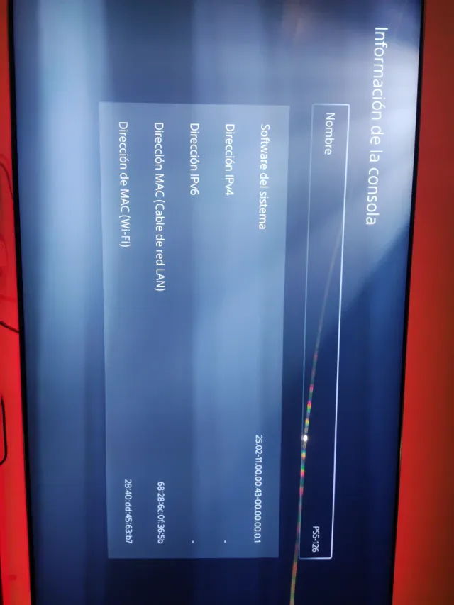 Consola PS5 1TB con Lector chasis D FW 11.00