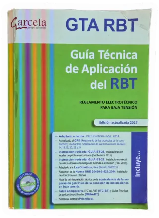 Reglamento Electrotecnico Baja Tension por 3 unid.