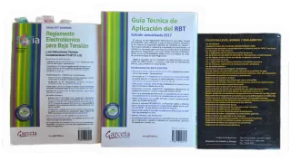 Reglamento Electrotecnico Baja Tension por 3 unid.
