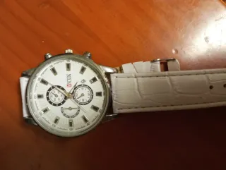 Reloj MISCXDK Plata y Blanco