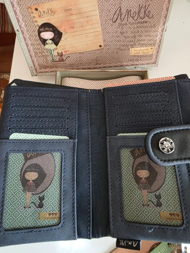 Cartera Anekke Negra Nueva Colección