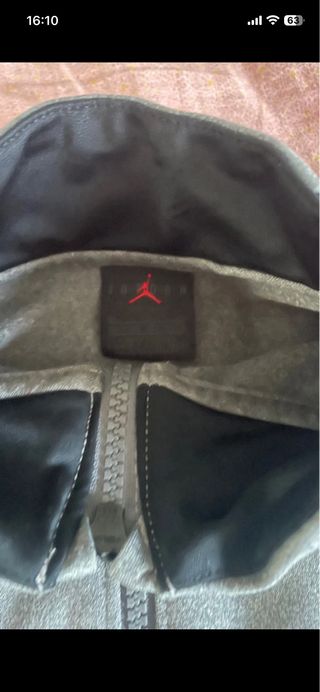 Felpa Jordan Air Grigia