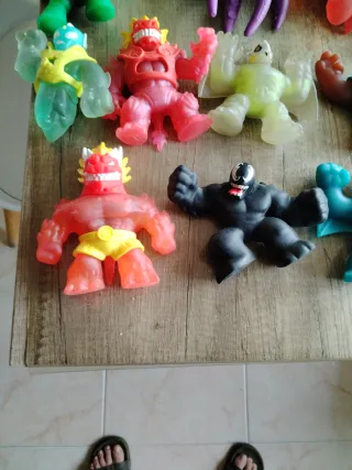 Lote Figuras de acción  Flexibles Goo Jit Zu