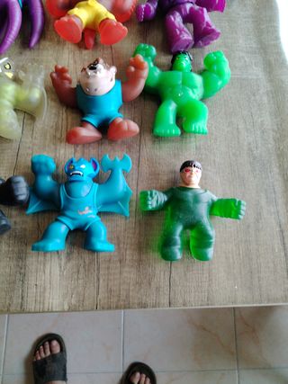 Lote Figuras de acción  Flexibles Goo Jit Zu