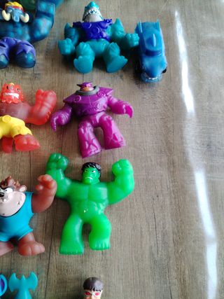 Lote Figuras de acción  Flexibles Goo Jit Zu