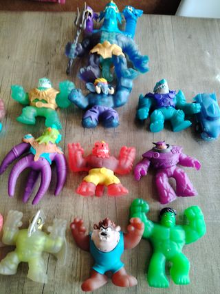 Lote Figuras de acción  Flexibles Goo Jit Zu