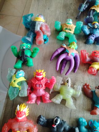 Lote Figuras de acción  Flexibles Goo Jit Zu