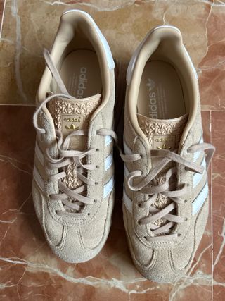 Zapatillas Adidas Gazelle Beige