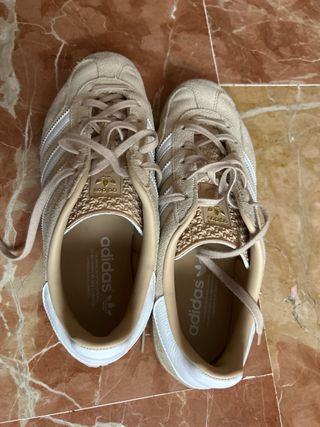 Zapatillas Adidas Gazelle Beige