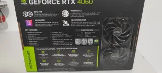 Tarjeta Gráfica MSI RTX 4060 8GB GDDR6 OC Edition 