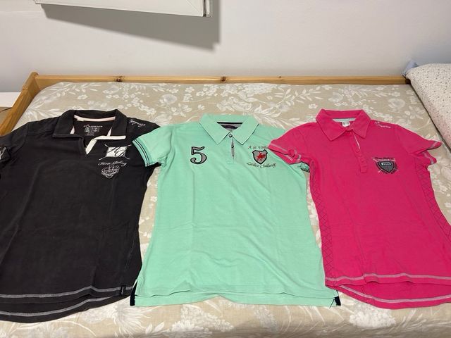 Lote 3 polos mujer Talla XS/S