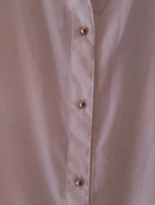 Blusa blanca manga larga