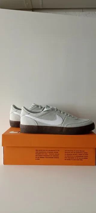 Zapatillas Nike Verde claro/Blanco textura Ante