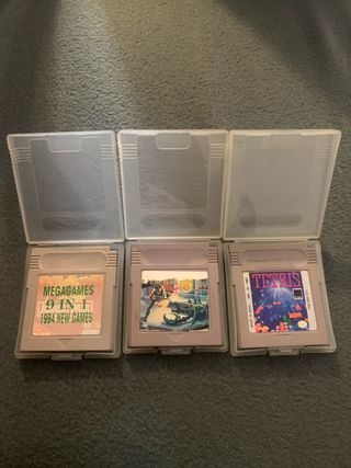 Juegos Game Boy: MegaGames y Tetris